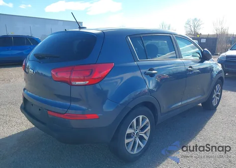 2016 Kia Sportage Lx from USA, damaged, VIN KNDPBCAC5G7876079